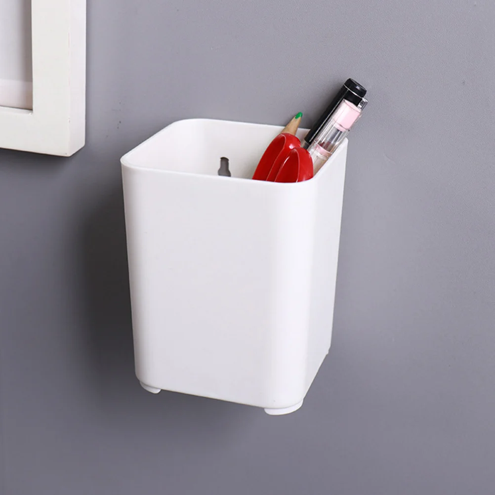 

2 Pcs Organizer Cup Holder Desk Bathroom Makeup Brush Multifunction Pencil Abs Table and