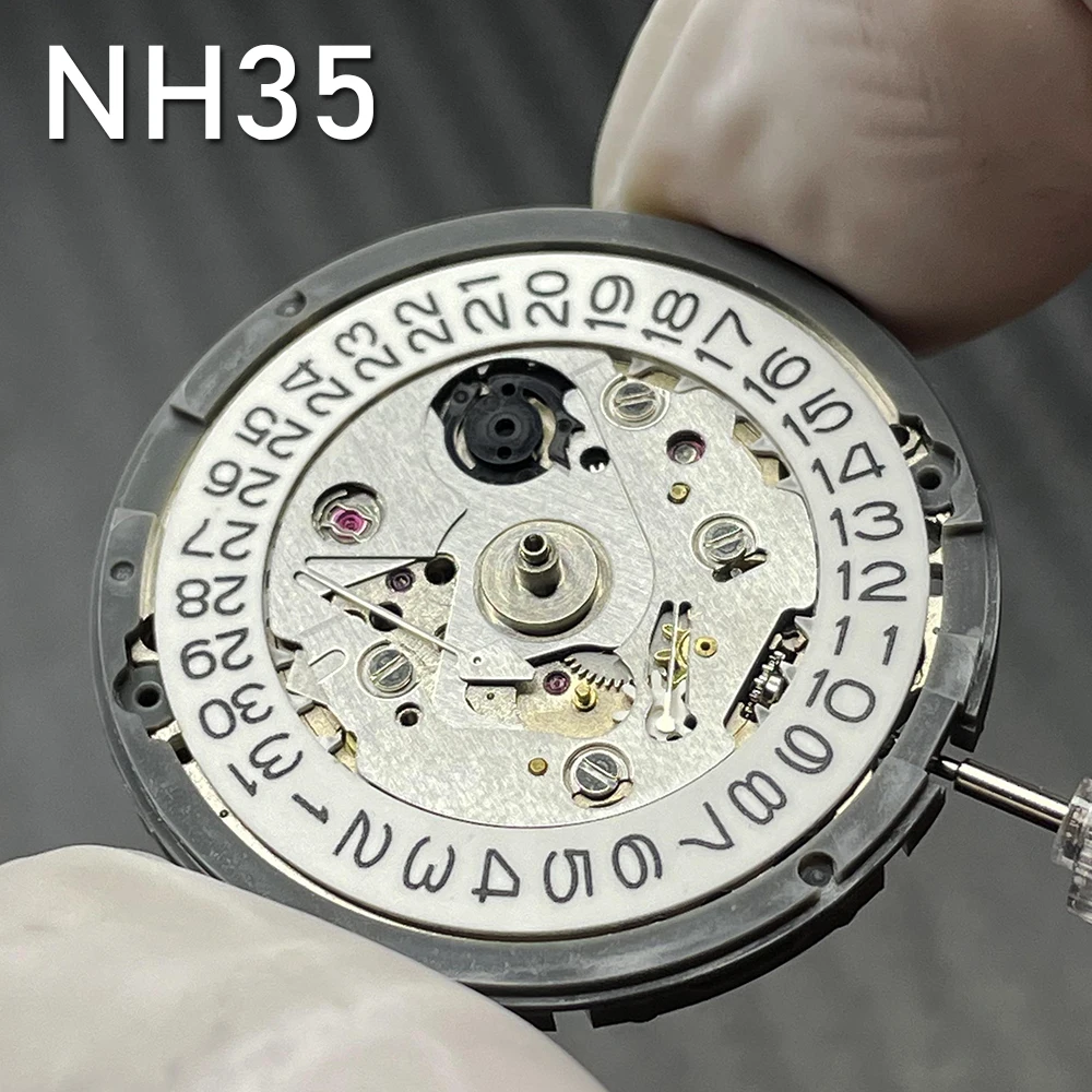 自動機械式ムーブメント,新品,Gmt,nh34,nh34a,Gmt,24時間,日本のハンド