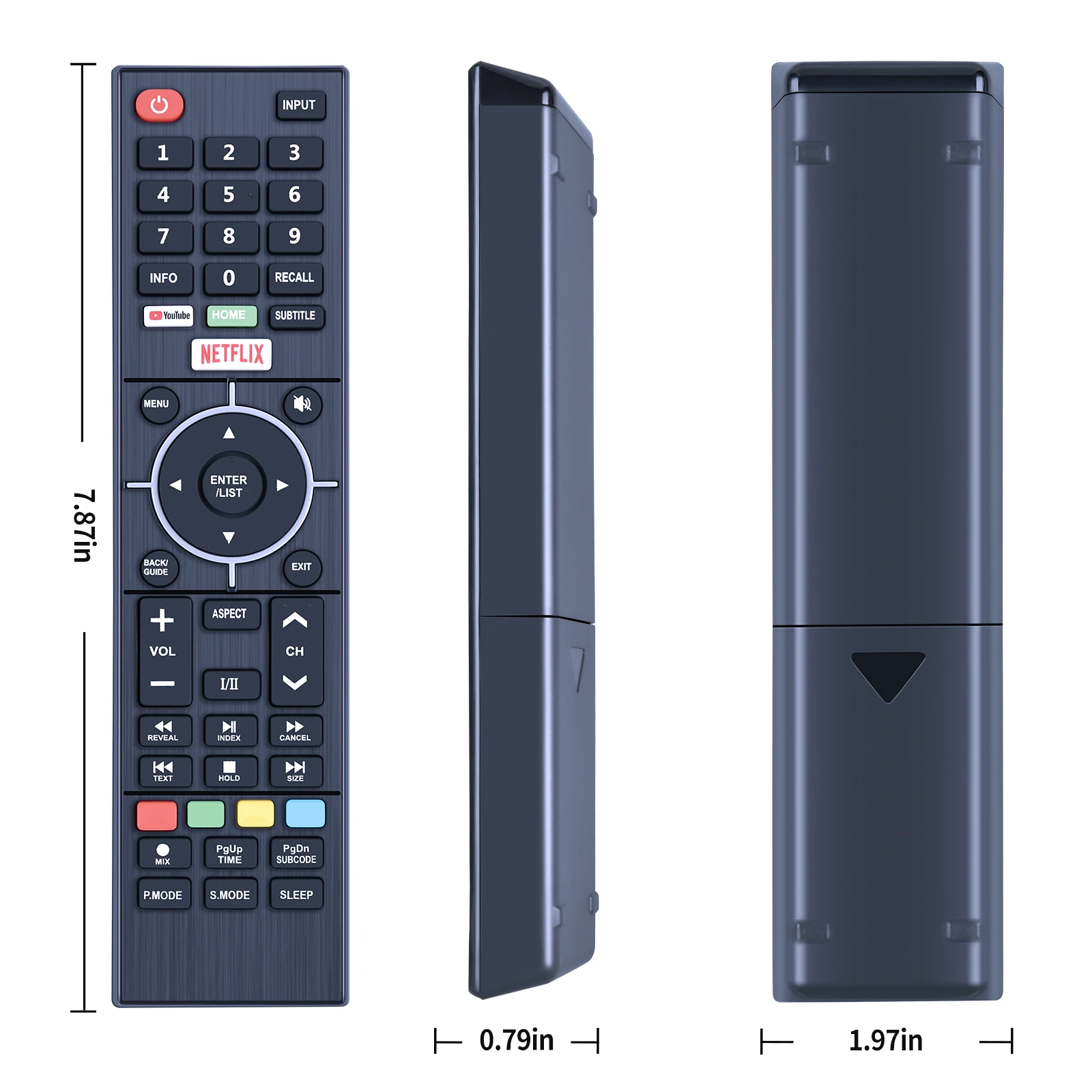 MATRIX KOGAN 스마트 TV 리모컨, 43MU8010SZB 49MU8010SZA 55MU8010SZA MU8010 시리즈