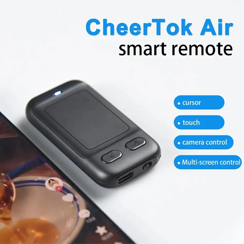 CheerTok Air Singularity Controle Remoto Do Telefone Móvel, Touchpad De Ar Sem Fio, Mouse Bluetooth, Multi-função Touch Pad