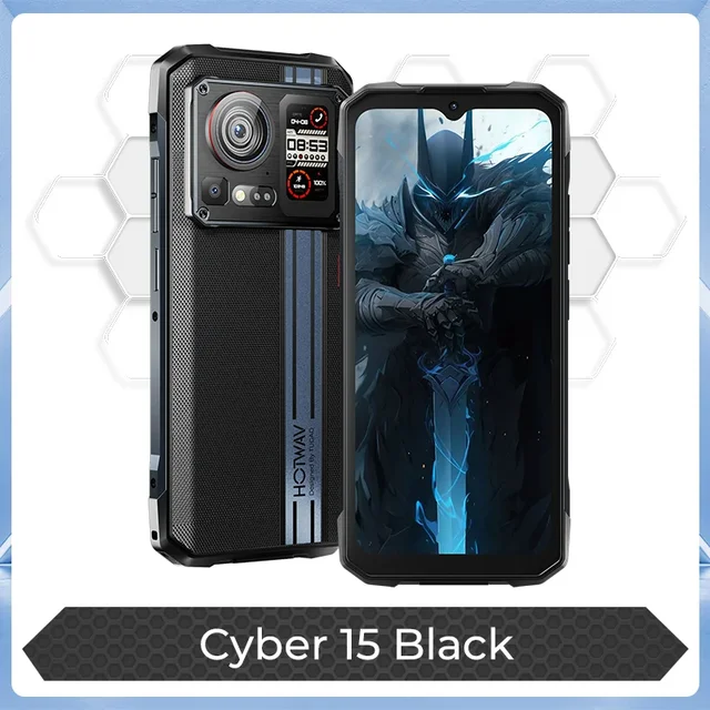 HOTWAV Cyber 15 Rugged Phone 6.6 FHD+ 120Hz 200MP PixSmart G99 