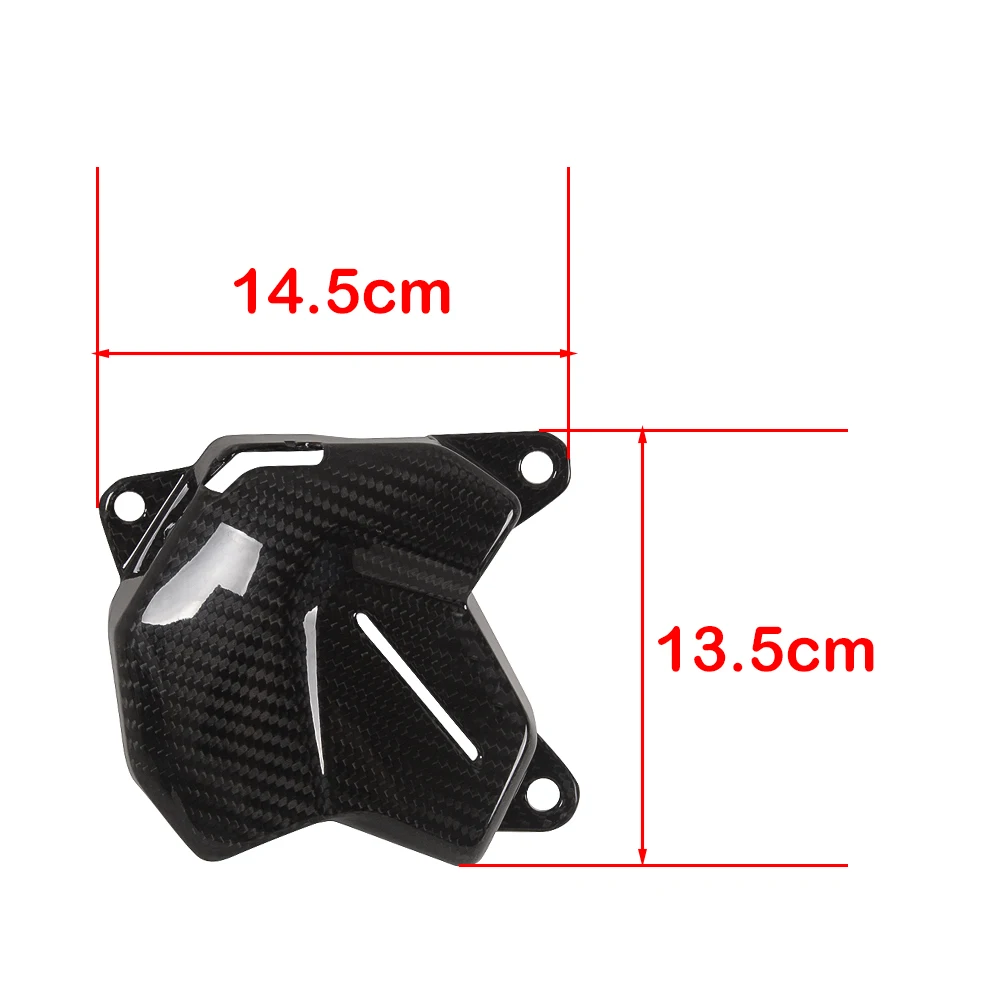 Carbon Fiber Expansion Tank Cover Protective Guard Twill Motorcycle Modification Accessories For Triumph Trident 660