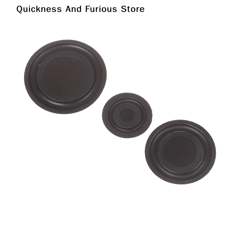 Enhanced Bass Radiator Vibration Membrane Audio Speaker Accessory Set (2 Pack - 30mm, 40mm, 50mm)