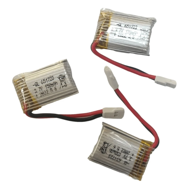 충전식 배터리 팩 3.7V 150mAh Lipo 배터리 모델 비행기 장난감 원격 제어 장난감 모델 전원 공급 장치 85LE