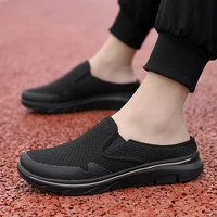 Men Slippers New Summer Breathable Home Indoor Slippers Men Thick Bottom Slides Fashion  Outdoor Walking Shoes Zapatillas Hombre - Image 4