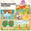 Montessori Kids DIY Sticker Quiet Book Baby Early Educational Toys Book Repeatable Use Sticker Puzzle Game Book Baby Toy Gifts 5