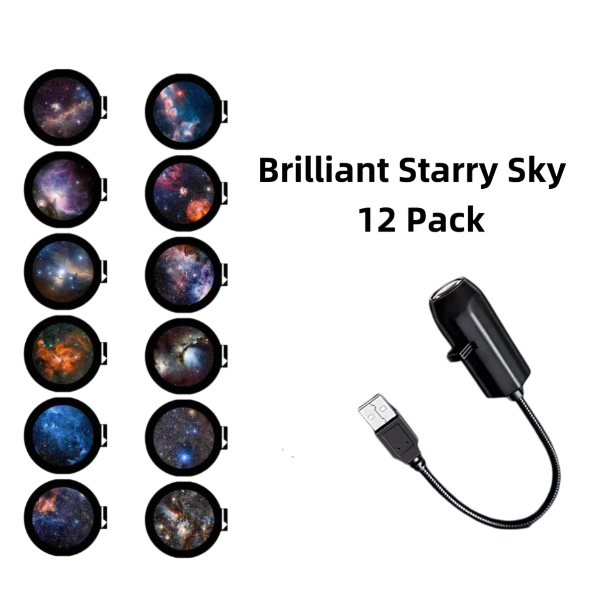 USB LED Star Galaxy Projector Lamp Moon Earth Wall Ceiling Decor Lighting Switchable Pattern Projection Night Light for Bedroom