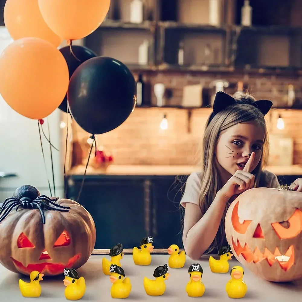 50 Mini Anatre In Resina Di Halloween, Zucca, Dimensioni 1,8x1,5 Cm, Per Decorazioni, Bomboniere E Micro Paesaggi