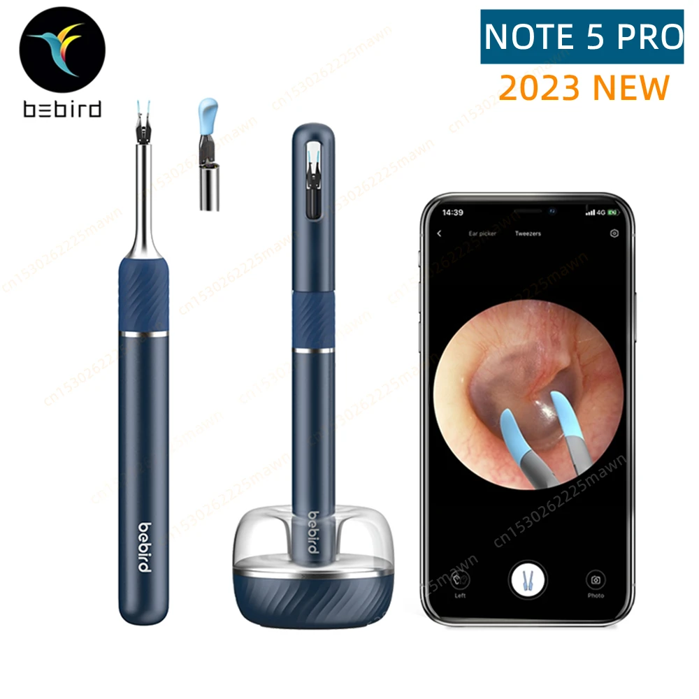 Bebird Note5 Pro Smart Visual Ear Sticks Endoscope Tweezers High