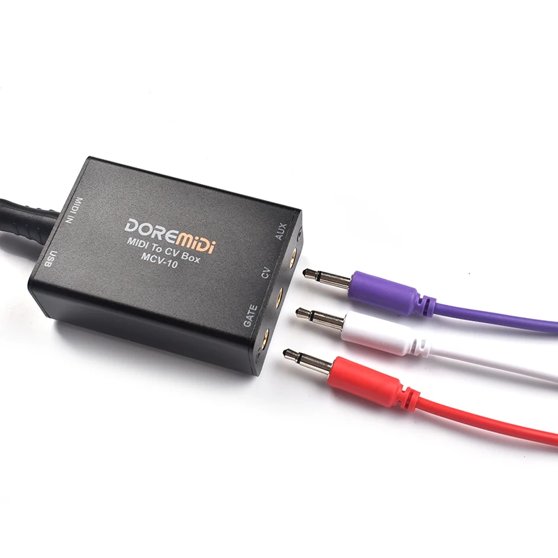 MIDI To CV Box (MCV-10) Converting MIDI Signals Into Analog Voltages
