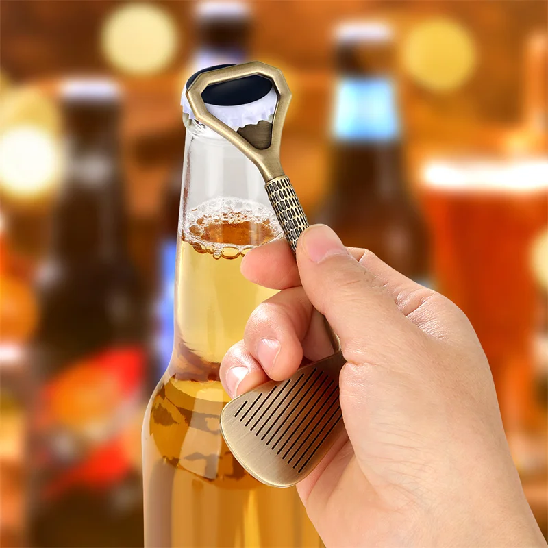 Multifunktionaler Metall-Golfball-förmiger Bier- und Weinöffner Flaschenkorkenzieher für Hochzeit Party Küche Club Bar Gadget Dekoration Geschenk – Detail 2
