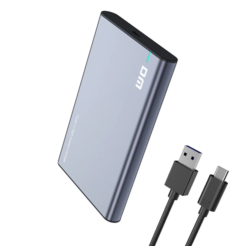 External Hard Drive Box USB 3.0 To SATA 3 SSD Enclosure for 2.5 Inch 7mm 9mm SSD SATA
