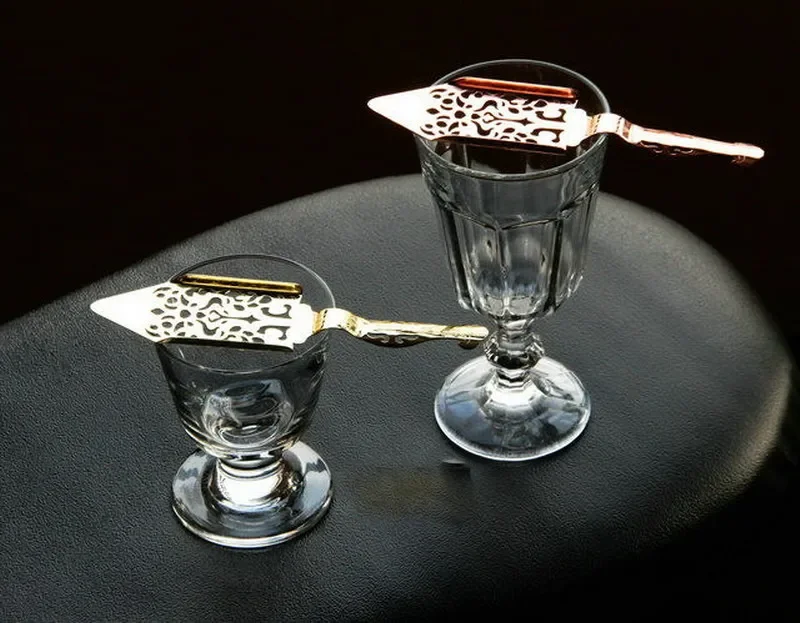 Cuillère à Absinthe En Acier Inoxydable Cuillère à Absinthe Creuse Sucre Cube Passoire Filtre à Mailles Bac à Glaçons U2013 Acheter Les Meilleurs Produits Dans La Boutique En Ligne