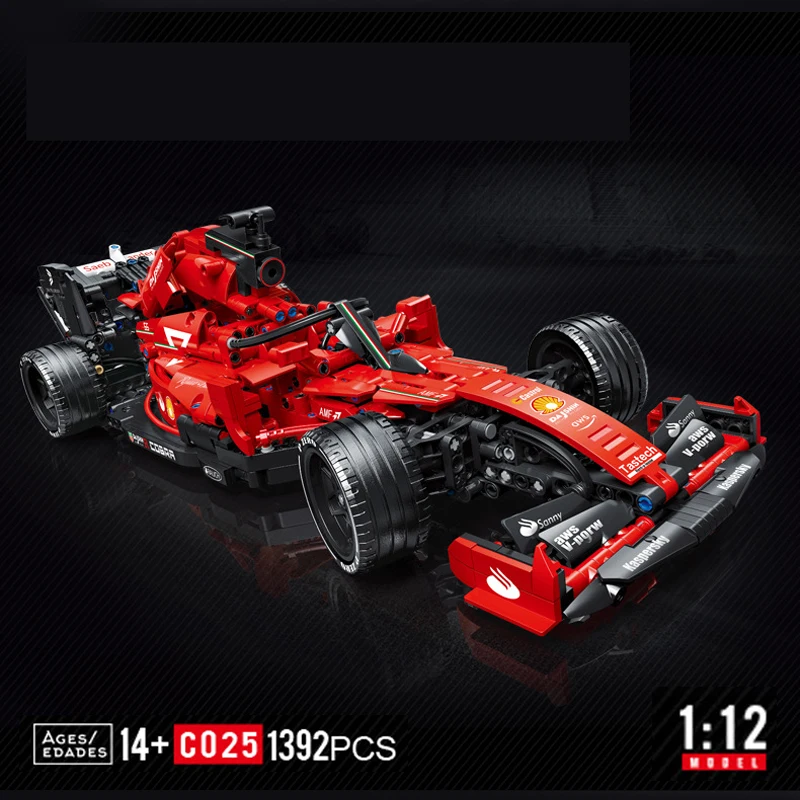 High-tech Building Blocks F1 Formula 1 Remote Control Super Speed Racing Cars Moc Bricks RC Technical Model Toys Creative Expert 2