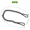 Steel Hanging Chair Chain With 2 Carabiners, Heavy Duty Porch Swing Hammock Chain Kit,For Hammock Swings(66Cm) 6