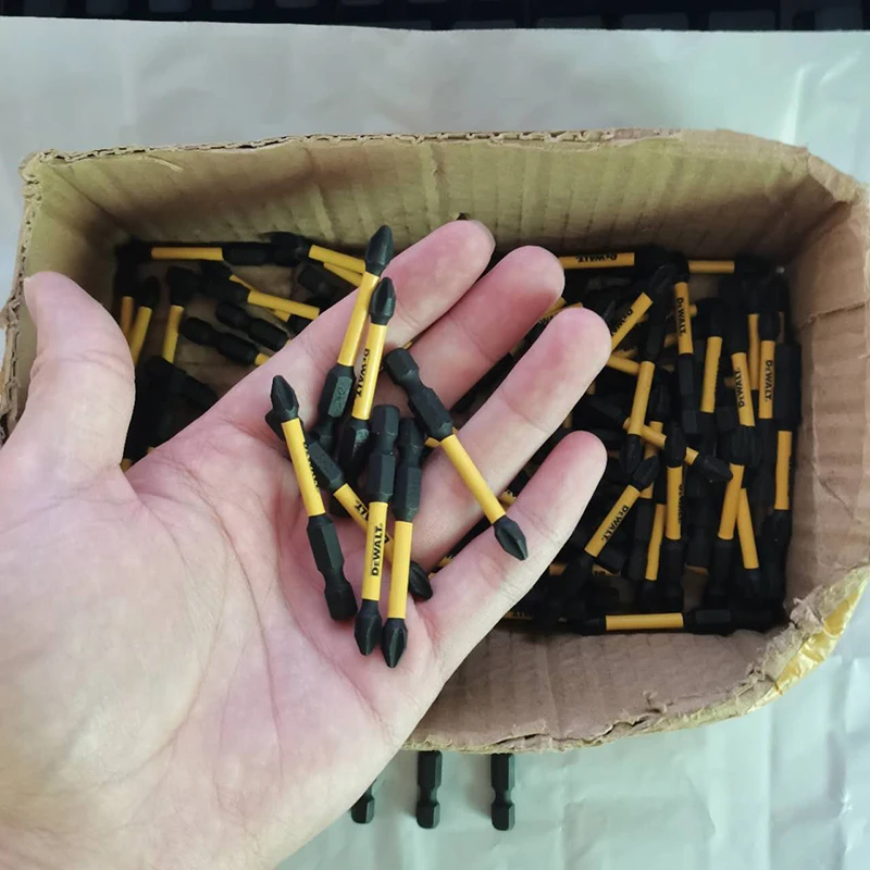 Drill Screwdriver Bit DEWALT Original PH2 57MM Impact Type High Speed Steel 5PCS