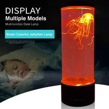 

LED Remote Control Fantasy Jellyfish Lamp USB/Battery Powered Color Changing Jellyfish Tank Led Lamp Relaxing Mood Night Light