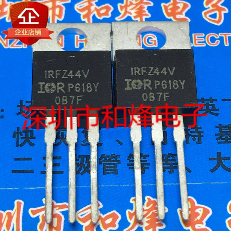 

Оригинал 10 шт./IRFZ44V TO-220 60V 55A