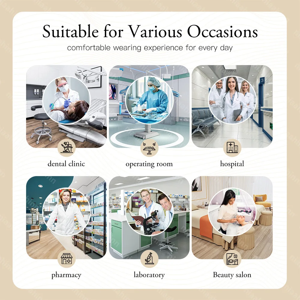 Nursing Scrub Hospital Uniforms Quick Dry Fabric Medical Scrub Workwear for Women Nurse Accessories Pet Grooming Working Clothes