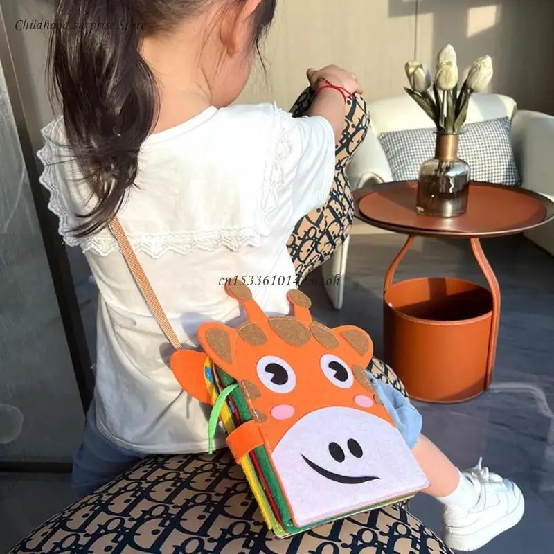 

Toddler Busy Boards Montessori Travel Sensory Toy for 3 4 Years Old Kids Dropship