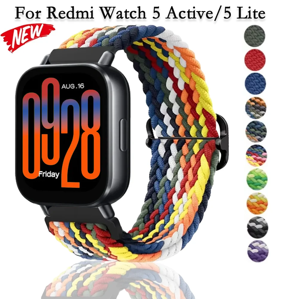 Breathable Nylon Braided Strap - Comfortable Wristband Bracelet