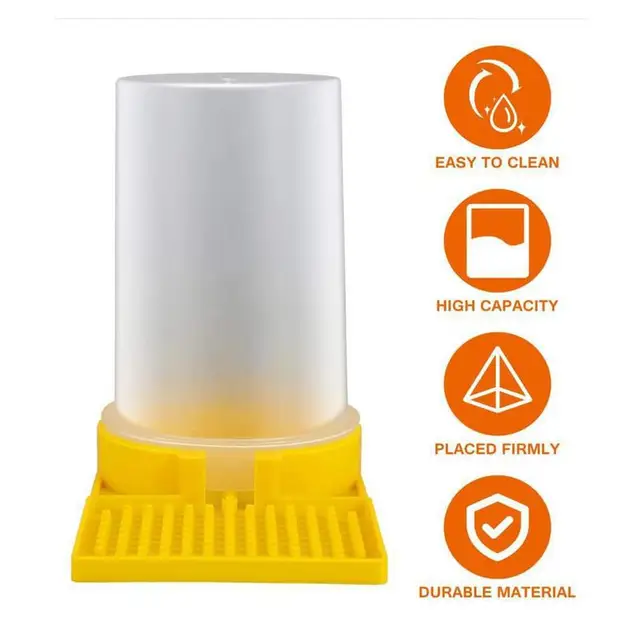 Méhészeti Méh Adagoló Mézelő Adagolók Ivóvíz Vízkészítő Öntözés Méhek Szerszámok Etetik Műanyag Italgyártó Szerszám - Image 3