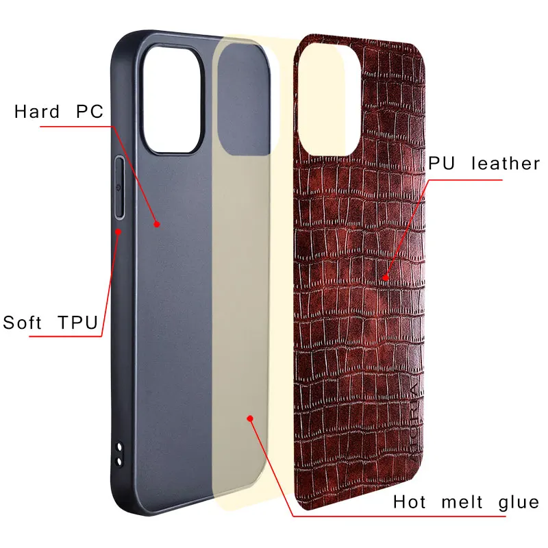 Luxury Slim Fit Leather Protective Phone Case