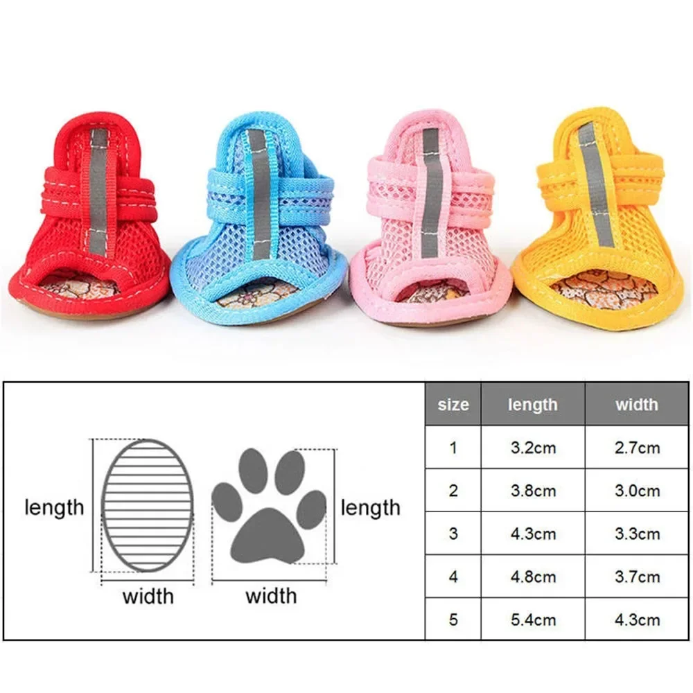 Summer Mesh Dog Sandals 6