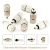 1L/2L/3L High Pressure Fog Machine Spray Kits+Tubes+3/8''Quick Connectors+Nozzles for Outdoor Mist Cooling Humidification 5