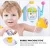 Children'S Bathroom Water Toy Ice Cream Handmade Baby Bath Tub Ice Cream Bubble Toy Bathing Toys Kids Plaything Blower 2
