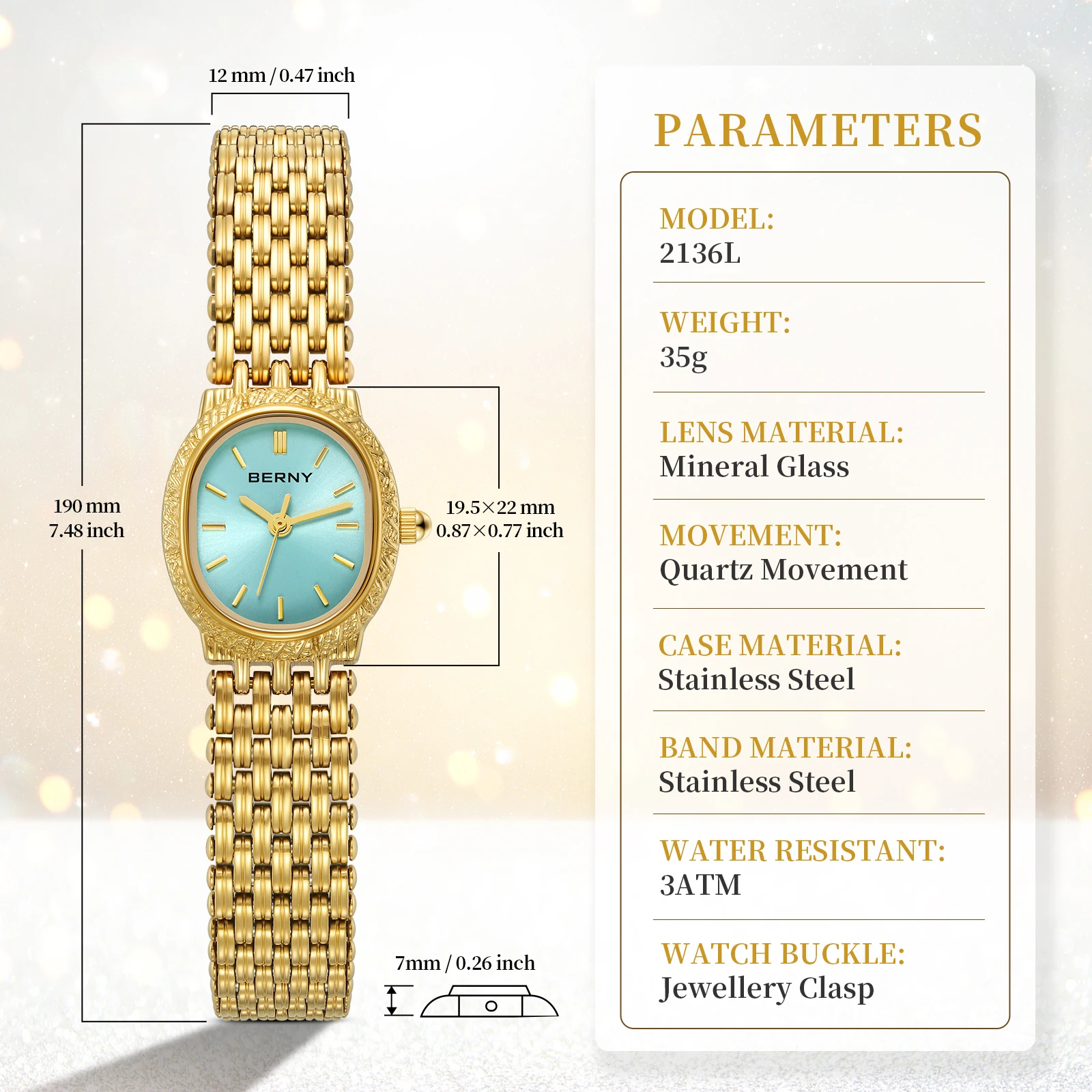 Рисунок 4 - Часы женские кварцевые с маленьким циферблатом