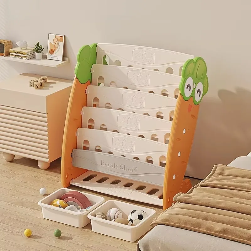 Book Shelves Bookshelf Children Bookshops Kids Toy Storage Baby Bookcase Child Library Children's Songmics Bookcases Room Shelf