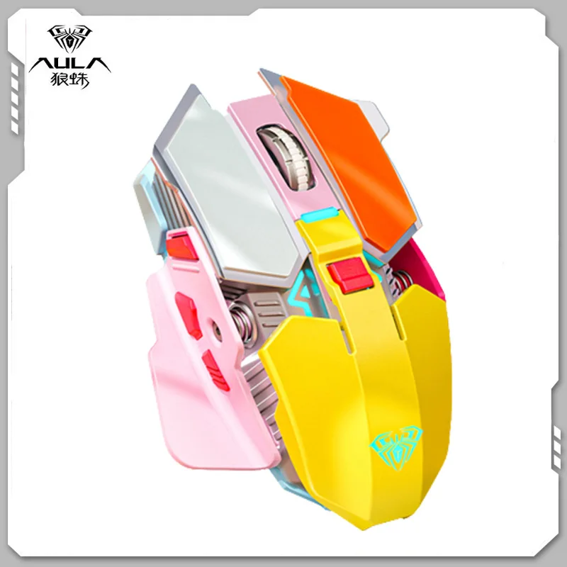 

Wolf Spider Sc300 Wireless Mouse Rechargeable Laptop Desktop Computer Mechanical Metal Esports Game Office Universal Mouse