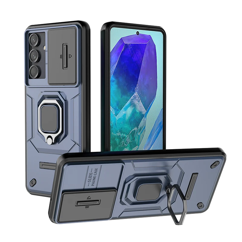 Battle Bear Military Grade Anti-Drop Case with Sliding Window and Ring Stand