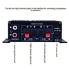 12V Mini 400W HIFI Digital Stereo Audio Amplifier FM Amplificador In AMP Car Home Radio Theater Hot Stock Microphone AK170 5
