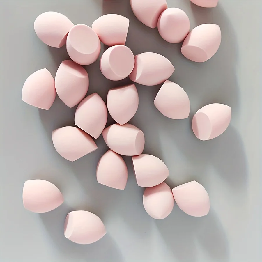 12Pcs Hydrophilic Sponges - Latex-Free Multi-Color Blenders for Foundation/Cream/Powder | Travel Kit All Skin Types