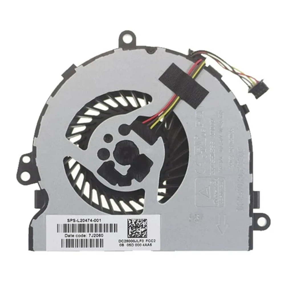 HP 15-DB 15-DB0011DX 15-DB0011WM TPN-C136 L20474-001 dc 5v 0.4a ep fcc2 15-DB0066WM 용 새 노트북 CPU 냉각 팬 쿨러