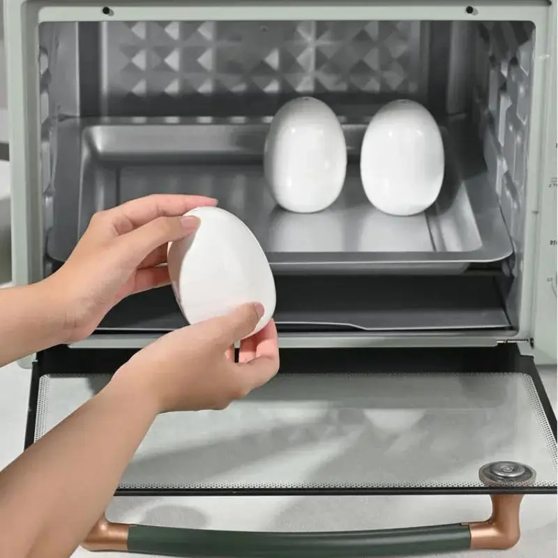 Microwave Eggs Steamer Boiler Cooker 1/4 Eggs Capacity Easy Quick 5 Minutes Hard Or Soft Boiled Kitchen Cooking Tools