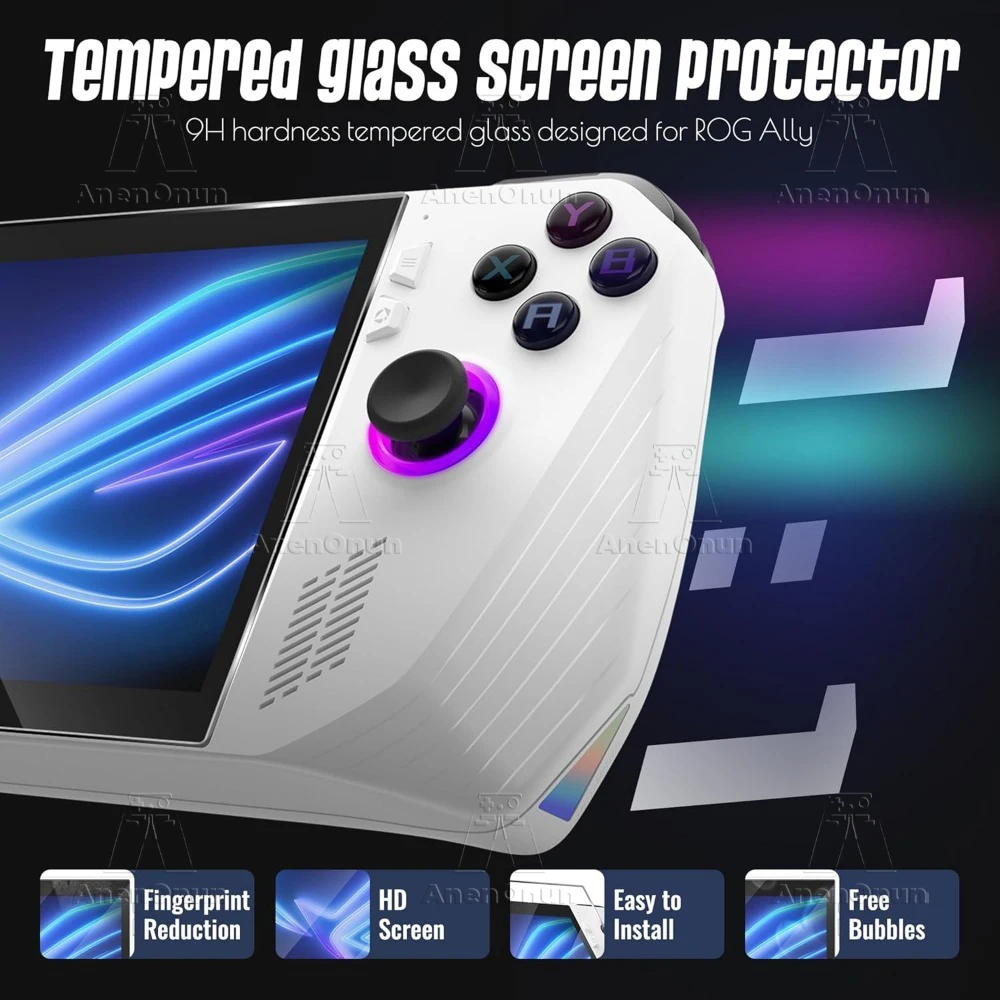 Premium HD Tempered Glass Screen Protector - Shatterproof, Anti-Scratch, Anti-Fingerprint, 2.5D Curved Edge, 9H Hardness