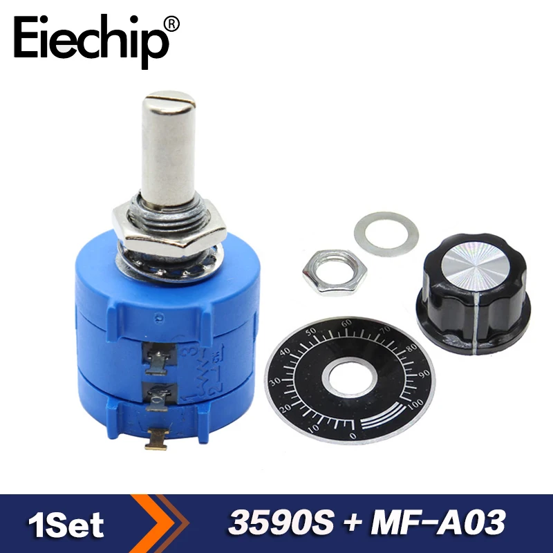 3590S 10K Multiturn Adjustable Potentiometer kit Wirewound
