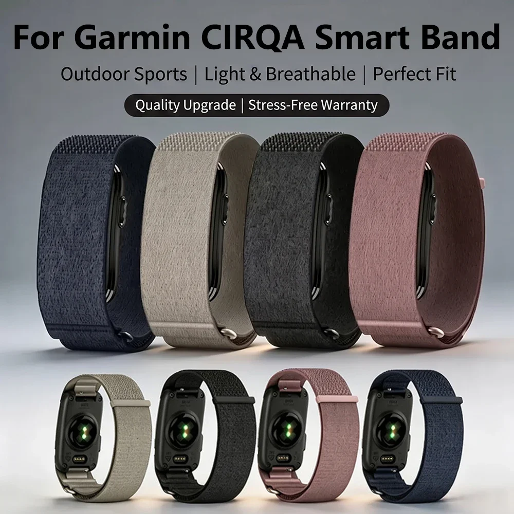 Nylon Woven Adjustable Sports Fitness Wristband Strap