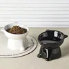 cat bowl, anti vomiting 15 degree tilted cat tray, stable base, not easy to overturn, pet drinking or food feeding station 5
