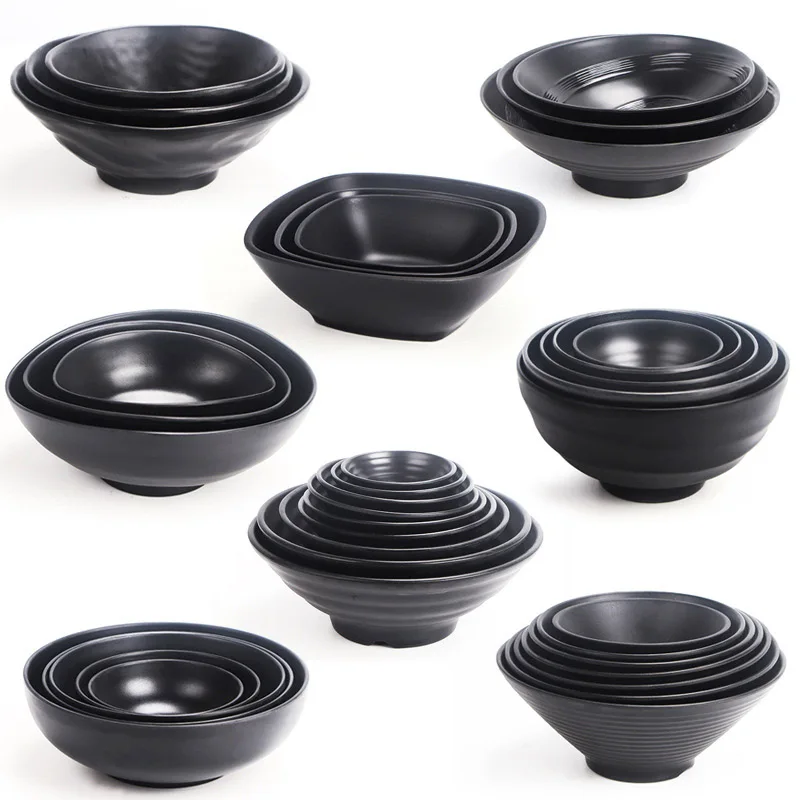 Filles à ramen en mélamine conviviale rée, porcelaine 216.239., grand bol à soupe à salade, haute température 02/10/2018, Fast Foodbritware