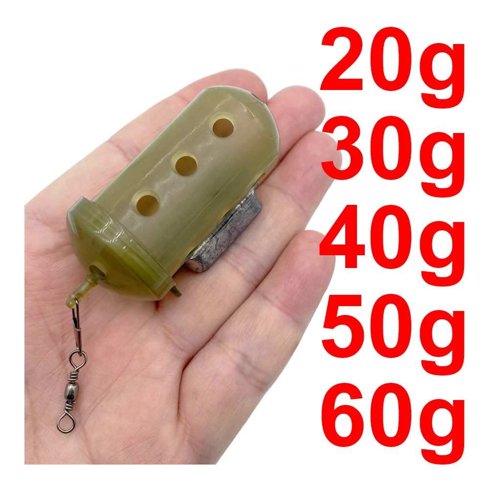 Cap belt counterweight bait cage 20-60g bait cage carp fishing