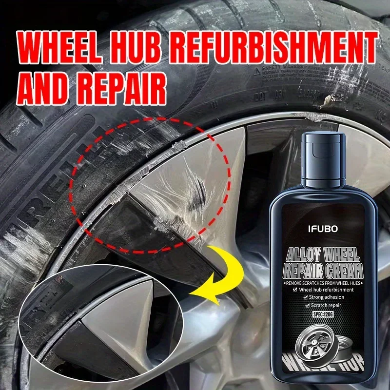 Professional wheel hub Scratch Repair paste-Easily sand aluminum and steel rings For Wheel Repair Kit Wheel Rim Repair Paste