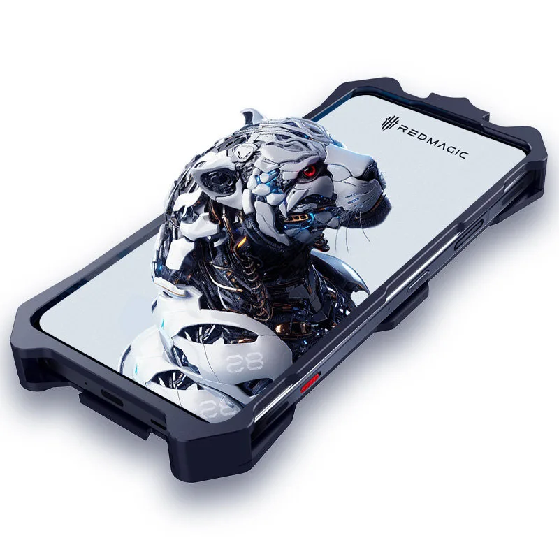 ZTE Nubia Red Magic 8 Pro Plus Case Heavy Duty Aluminum Metal Bumper Cover Hard Case for ZTE Nubia Red Magic 8 Pro Plus 5G