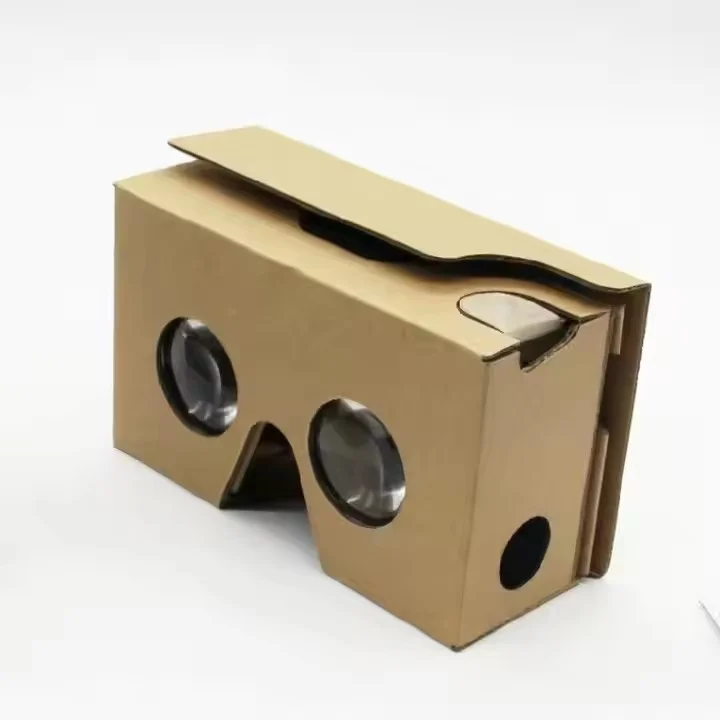 Cardboard Virtual Reality VR Headset 3D VR Glasses Box Movies for 3D Movies and Games Compatible with Android & pple