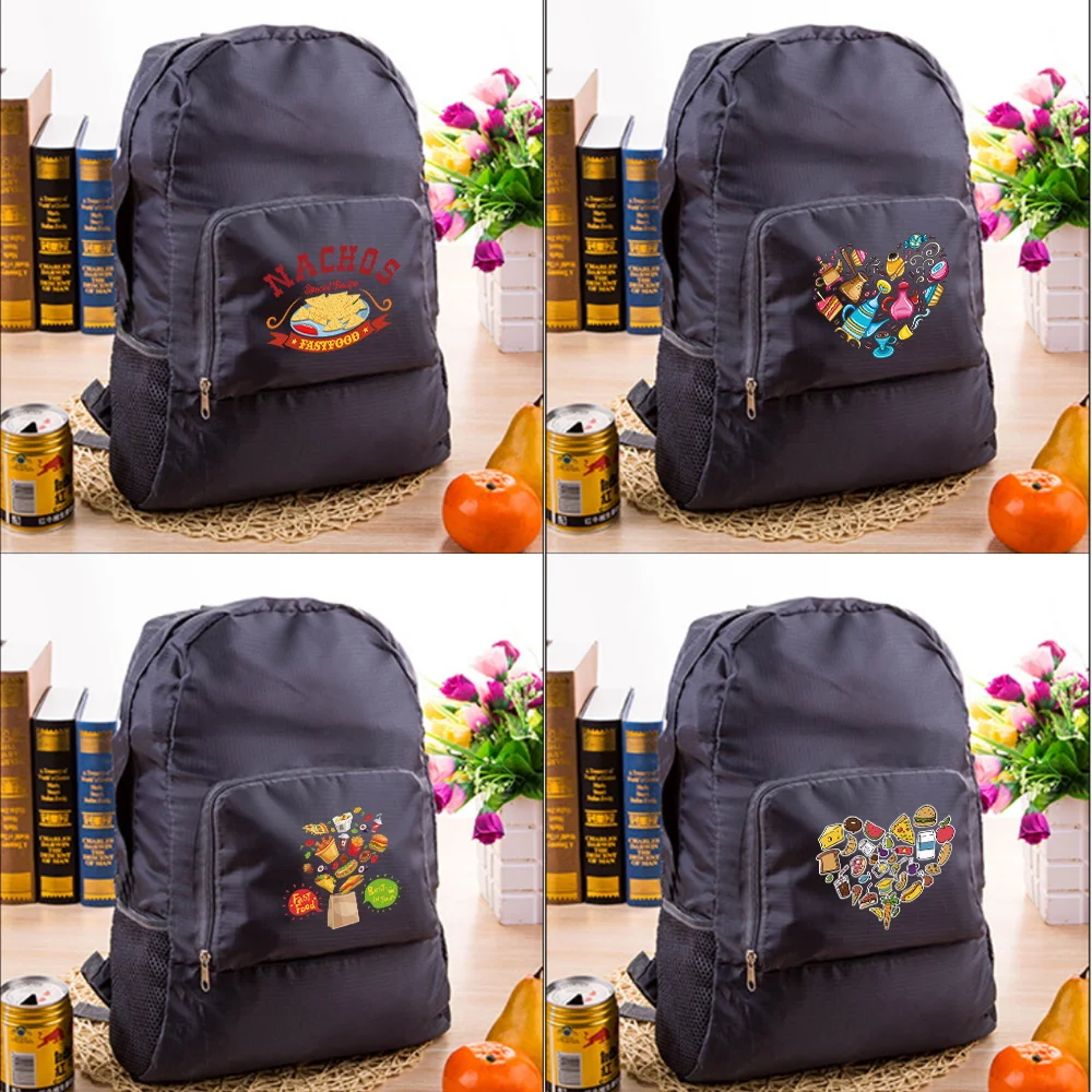 

Lightweight Portable Travel Backpack Men Outdoor Hiking Folding Bag Pack Cycling Backpacks Food Print Ultralight Foldable Bags