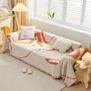 Chenille Sofa Towel Geometric Sofa Cover Anti-skid Sofa Pad All-season Universal Couch Blanket All Inclusive Cover Cloth Towel 5