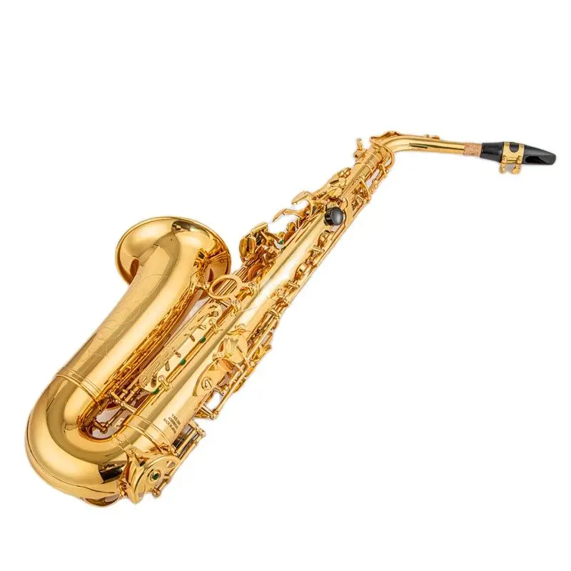 

Made in Japan 280 Professional Alto Drop E Saxophone Gold Alto Saxophone with Band Mouth Piece Reed Aglet More Package mail